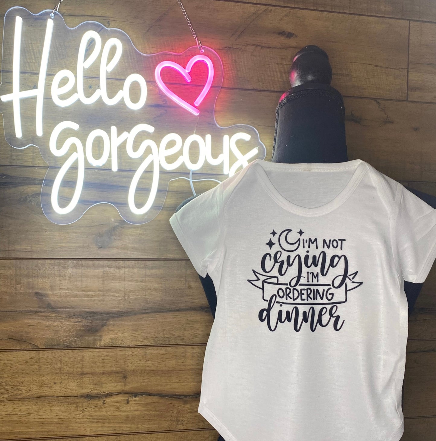 Not Crying- Infant Bodysuit