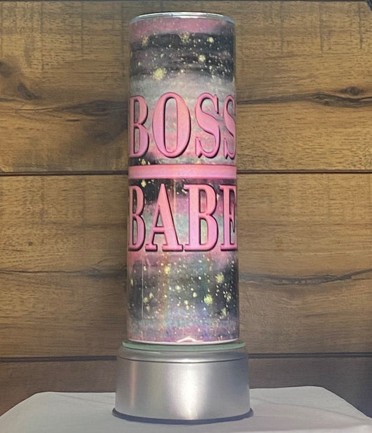 BOSS BABE- Pearl Tumbler