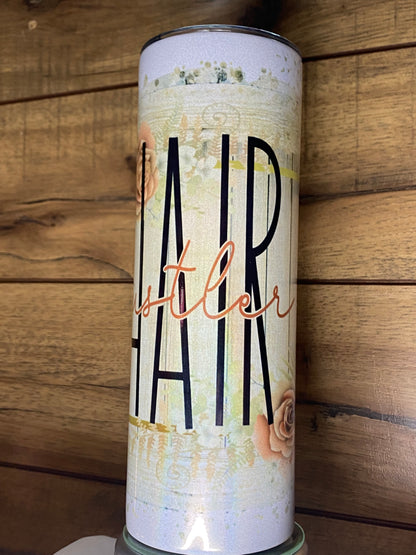 HAIR HUSTLER-ROSES- Pearl Tumbler