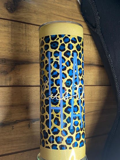 HAIR HUSTLER-Leopard- Pearl Tumbler