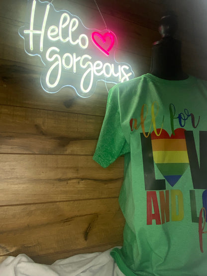 Bleached Pride Love-Shirt