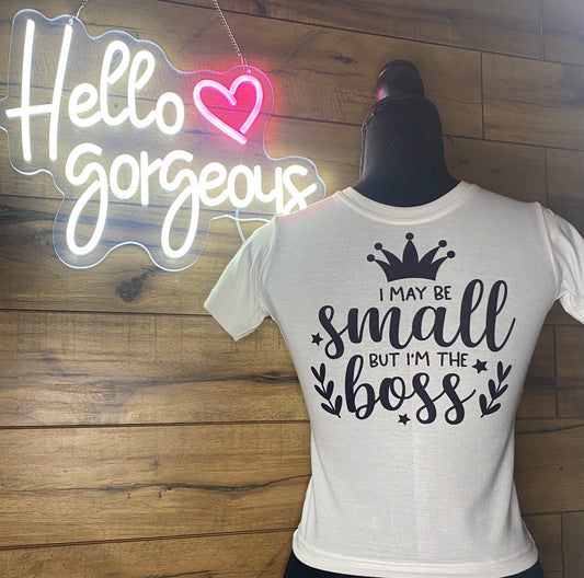 Small Boss- Toddler Shirt